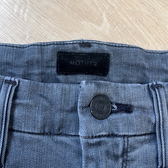 Mother The Looker High Waisted Ankle Fray Jean Dancing In Moonlight, SZ 25. 0647 - Picture 7 of 10